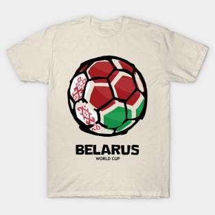 Belarus Football Country Flag T-Shirt